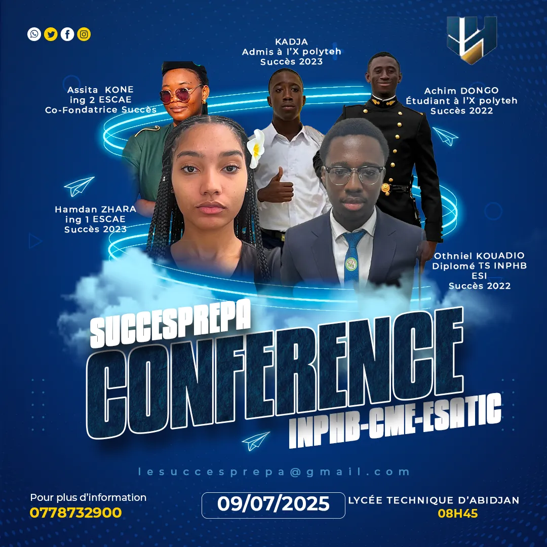 Conférence de présentation de SuccessPrepa devant les futurs candidats