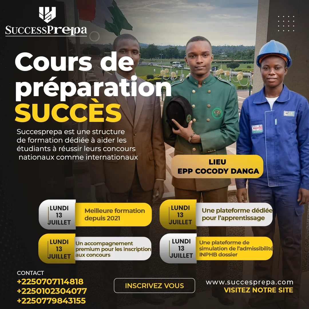 Affiche officielle SuccessPrepa